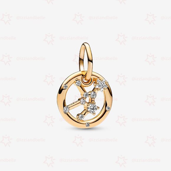 Pandora Virgo Zodiac Dangle Charm - Picture 1 of 5